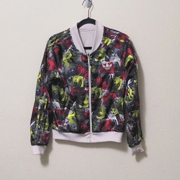 Adidas Double Sided Reversible Originals Jacket - Picture 1 of 12